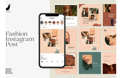 Criação De Templates Canva Instagram Artes Mídia Sociais