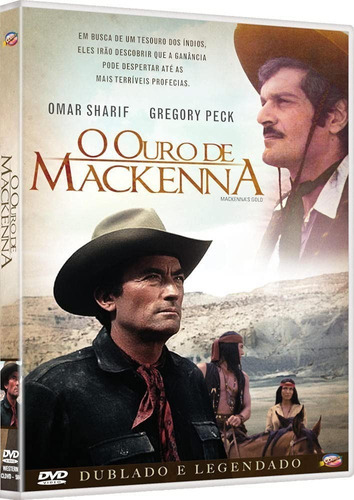 Dvd - O Ouro De Mackenna - Gregory Peck, Omar Sharif