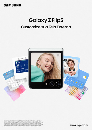 Smartphone Samsung Galaxy Z Flip5 5g 512 GB 8 GB Ram Grafite - Excelente (Reacondicionado)
