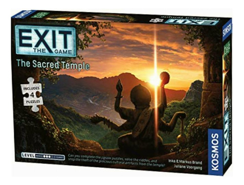 Exit: The Sacred Temple (con Rompecabezas De Rompecabezas)