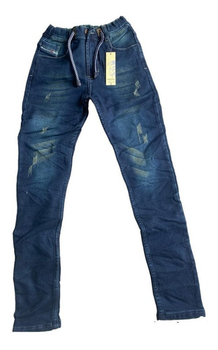 Pantalon Jogger Jean Para Niño