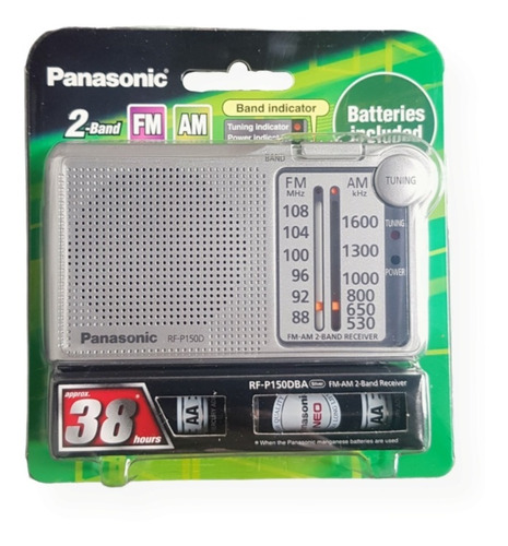 Radio Am/fm Panasonic Rf-p150d