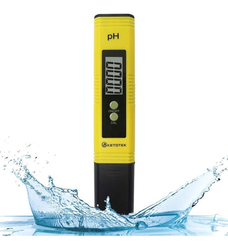 Medidor De Ph Digital Pehachimetro Ph Meter 0-14 Doble Deci