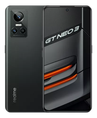 Realme GT Neo 3 150W Dual SIM 256 GB negro asphalt 12 GB RAM