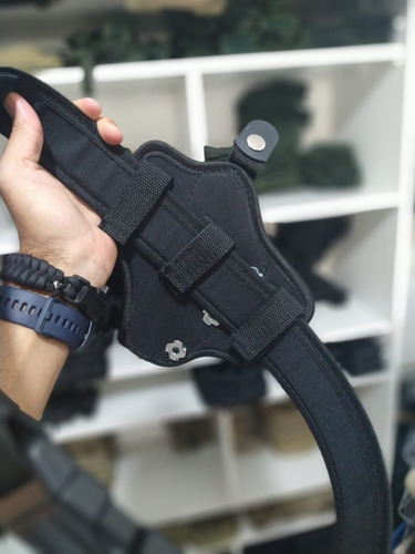 Coldre Tatico De Cintura Padrão Em Nylon Pistola Ou Revolver