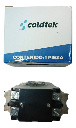 Contactor Coldtek 2 Polos 40a Bobina 24vac
