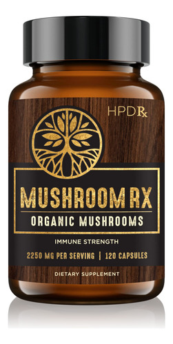 Hpd Rx Mushroom Rx Organic Extract Blend Max Immunity Dosis