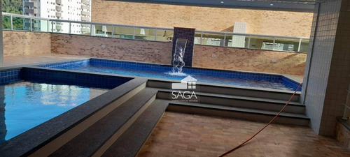 Imagem 22 de 30 de Apartamento Com 3 Dormitórios À Venda, 119 M² Por R$ 540.000,00 - Canto Do Forte - Praia Grande/sp - Ap4335