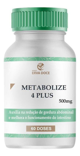 Metabolize 4 Plus 500mg 60 Doses