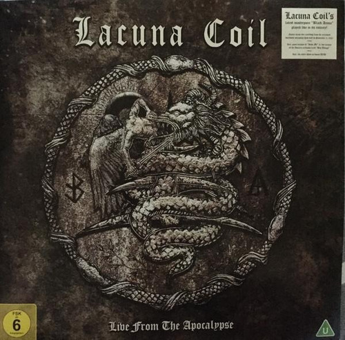 Lacuna Coil  Live From The Apocalypse Vinilo