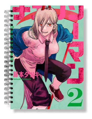 Cuadernos Universitarios Chainsaw Man Anime