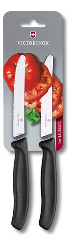 Cuchillo Ver. 2un Dentado Pta Red. Victorinox