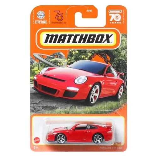 Matchbox Porsche 911 Gt3 Edição 75 Anos Porsche 87/100 2023