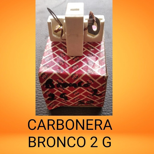 Carbonera De Alternador Bronco 2 Generacion