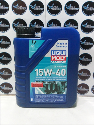 Aceite 15w40 Liqui Moly Marine 4t Motor Oil Mineral