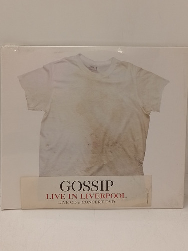 Gossip Live In Liverpool Cd Y Dvd 