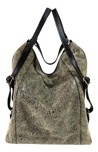 Mochila Mediana Mujer Xl Extra Large Simona Beige
