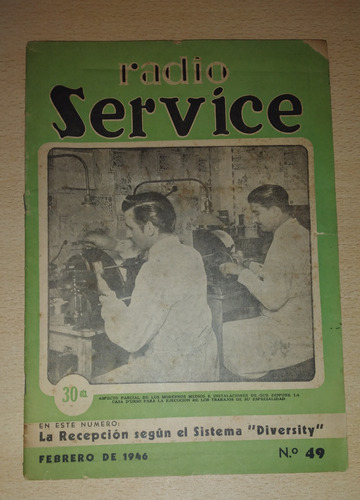 Revista Radio Service N°49 Febrero De 1946