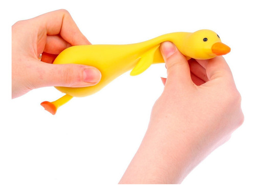 Pato Patinho Estica E Puxa Fidget Toys Anti Stress