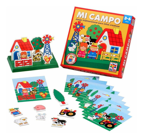 Mi Campo Juego De Mesa Didáctico Original Ruibal