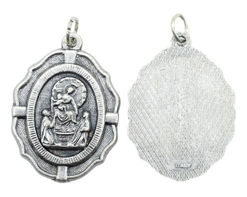 10 Medallas Dije Virgen De Pompeya  (italy) Souvenirs 