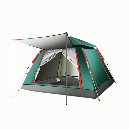 Tienda Casa De Campaña 4 Persona Grande Camping 2.1x2.1x1.45