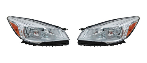 Par Faros Ford Escape 2013 Al 2014 Reflejante Ambar Tyc