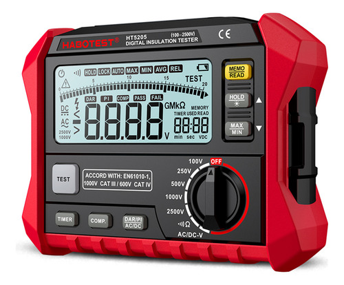 Probador De Resistencia Megger Habotest Insulation Resistanc