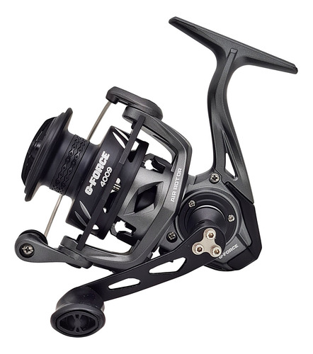Imagen 2 de 7 de Reel Caster G-force 4009 Grey 9 Rulemanes Edicion Limitada
