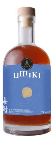 Whisky Japonés Umiki Ocean Fused 46% Abv Botella 500 Ml