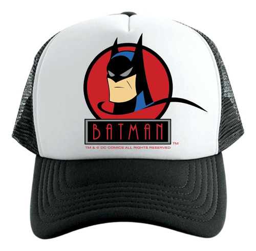 Gorra Tipo Trucker Negra The Batman Nigth