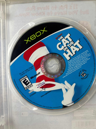 Jogo Dr. Seuss The Cat In The Hat Xbox Classico (Usado)