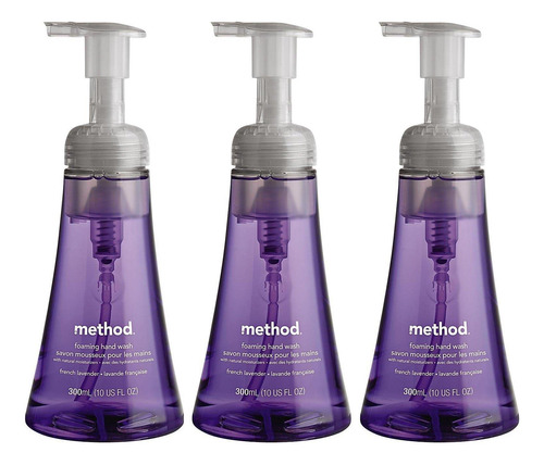 Método De Lavado De Mano De Espuma, Lavanda Francesa, 10 Fl