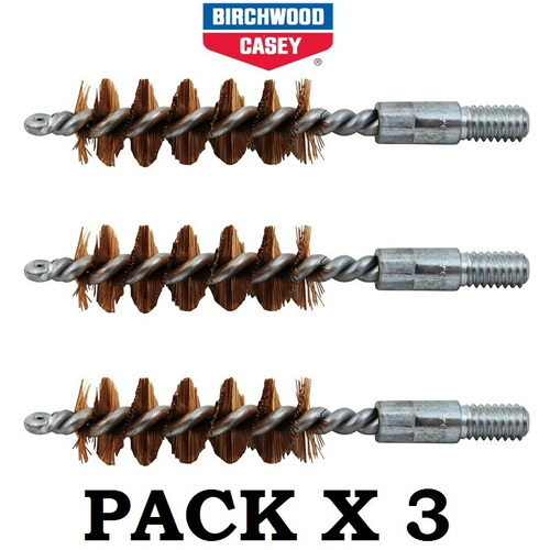 Kit X 3 Cepillos Para Armas Birchwood Cal 40  Rosario