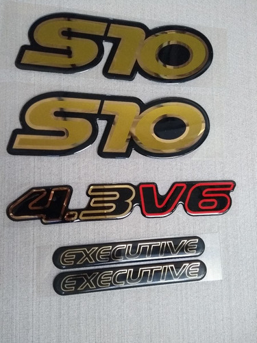 Faixa Decorativa S10 Executive Cabine Dupla 96/00
