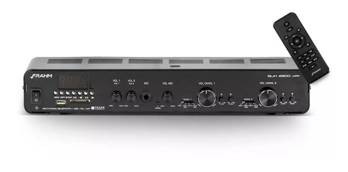 Amplificador Receiver Frahm Slim 2500 App G2 Usb Bluetooth