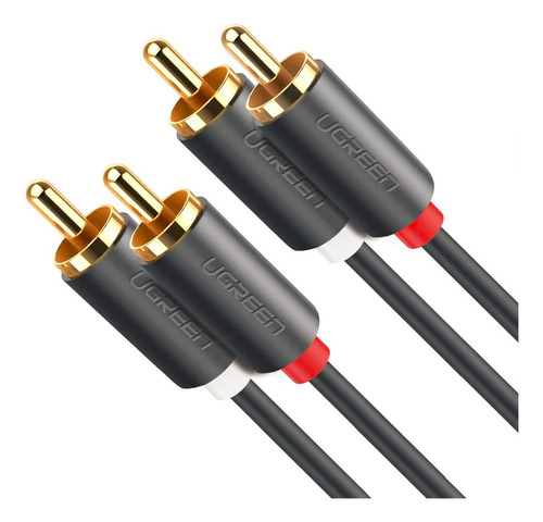 Cable De Audio Ugreen 2 Rca Macho A 2 Rca Macho, 3m / 10519. (Usado)