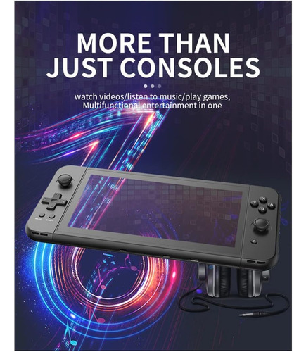 Consola De Juegos Portátil X70, Pantalla Ips Hd De 7,0 Pulga