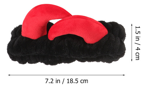 Diadema De Maquillaje Con Forma De Cuerno Para Mujer, Para L