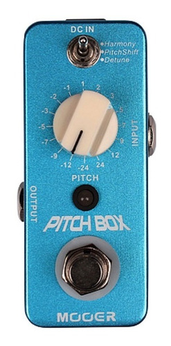 Pedal De Efecto Micro Series Mooer Pitch Box Phaser Harmony 