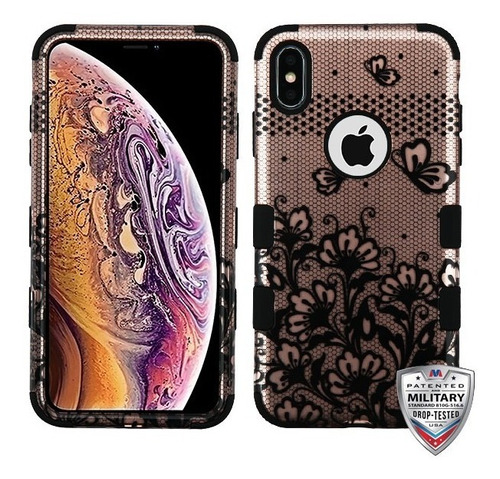 Funda Uso Rudo De 3 Piezas Para iPhone XS Max