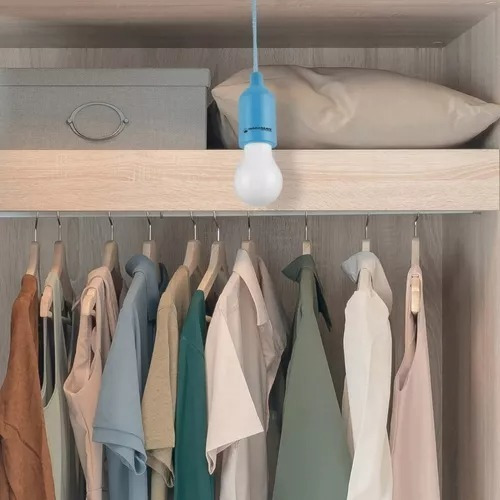 Lampara Led A Pilas - Ideal Apagón Roperos Fiestas Y Camping