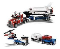 Kit De Construção Lego Creator 3 Em 1 Shuttle Transporter 31