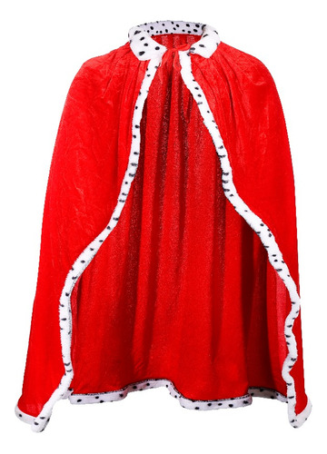 X12 Disfraz Capa De Rey Realeza Monarca Mago Cotillon