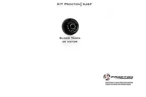 Kit Procton Racing Tampa Do Motor E Tampa Do Óleo Xj6 F