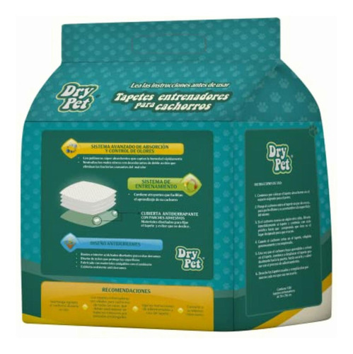 Tapete Entrenador Dry Pet 100 Pz