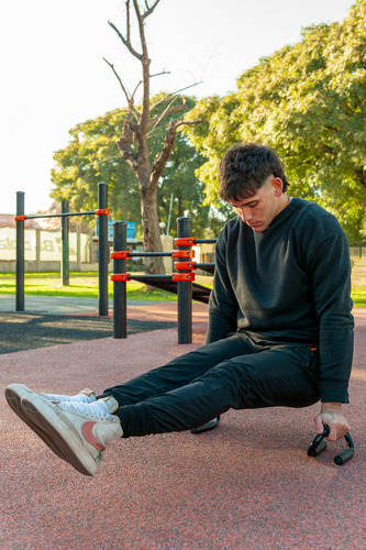 Imagen 8 de 10 de Barras Paralelas Push Up Entrenamiento Pecho Flexiones Gym