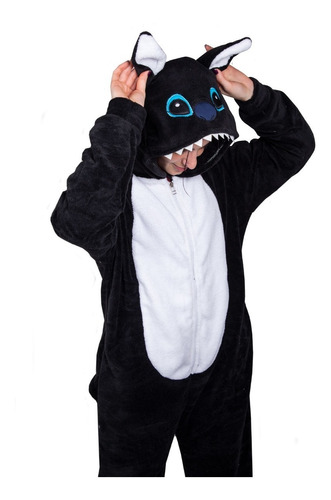 Pijama Kigurumi Stich Plush Import Adulto Unicornio Q