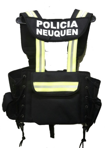 Imagen 3 de 5 de Chaleco Arnes Israeli Vial Paintball Reflectivos Accesorios