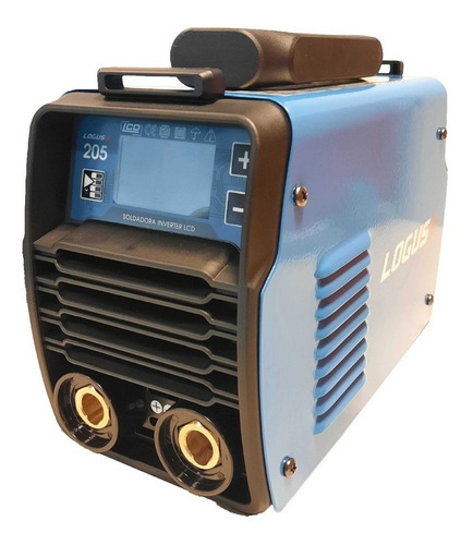 Imagen 3 de 7 de Soldadora Electrica Inverter Electrodo Tig Lcd Sli205 Logus